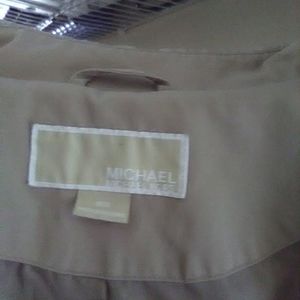 Michael kors hooded trench coat